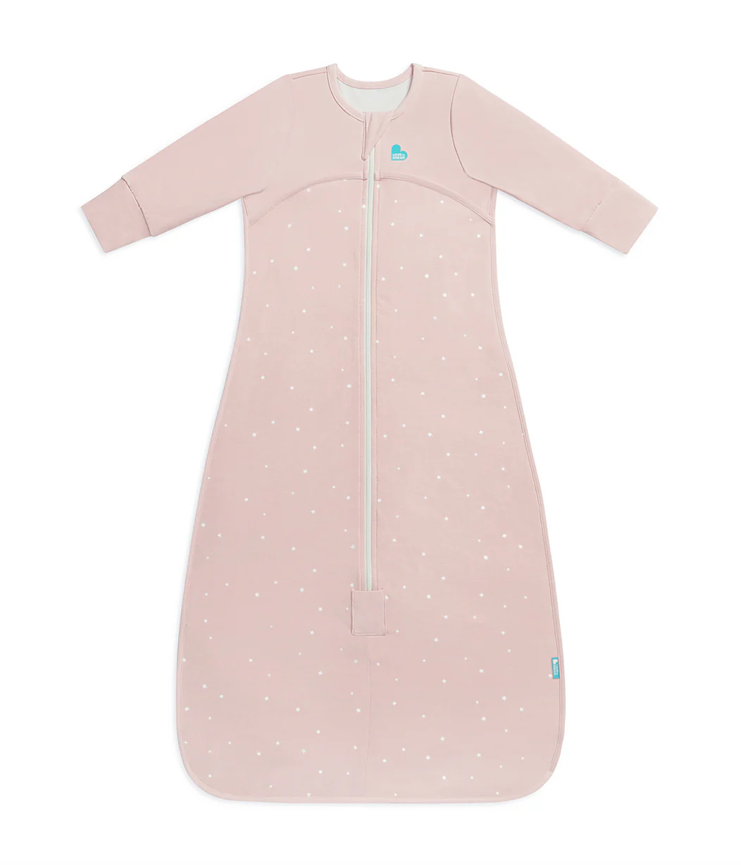 Sleep Bag Bundle | 1.0 | 1.5 TOG | Powder Pink Twinkle | Oatmeal Twigs - Image 3