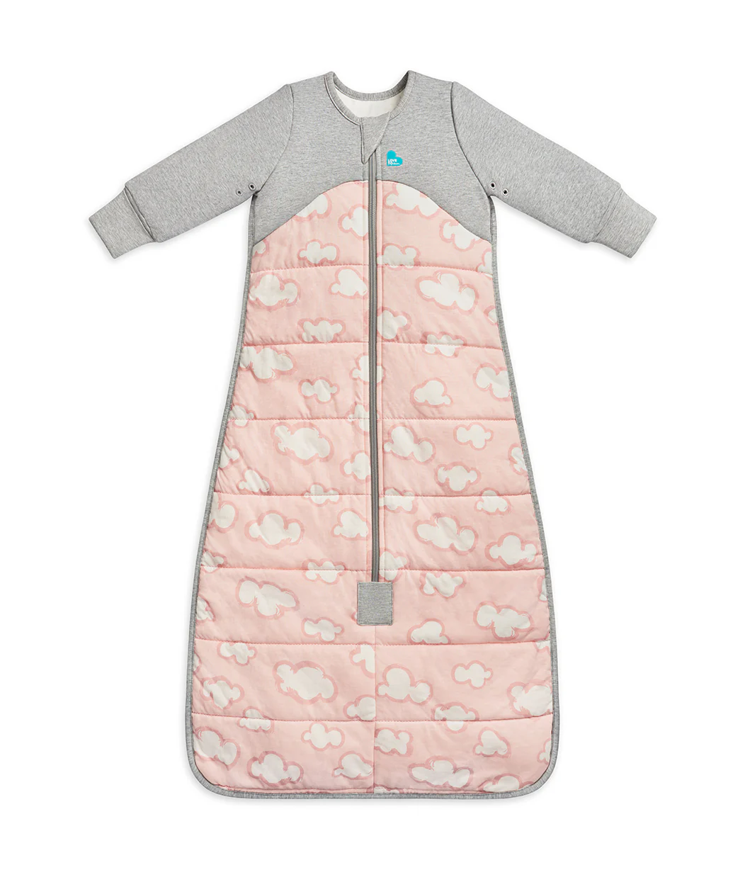 Sleep Bag Long Sleeve 2.5 TOG Cotton Pink Daydream - Image 2