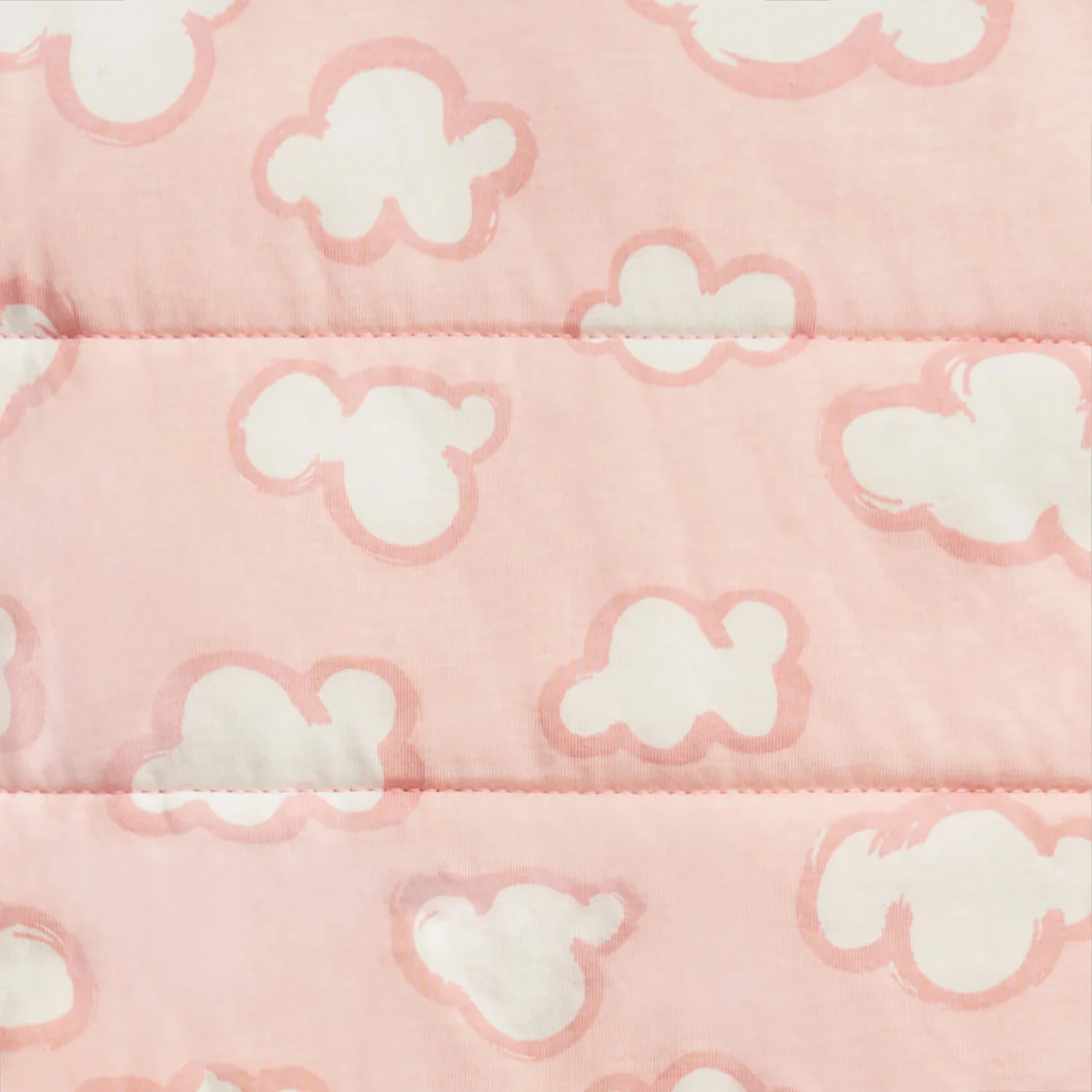 Sleep Bag Long Sleeve 2.5 TOG Cotton Pink Daydream - Image 3