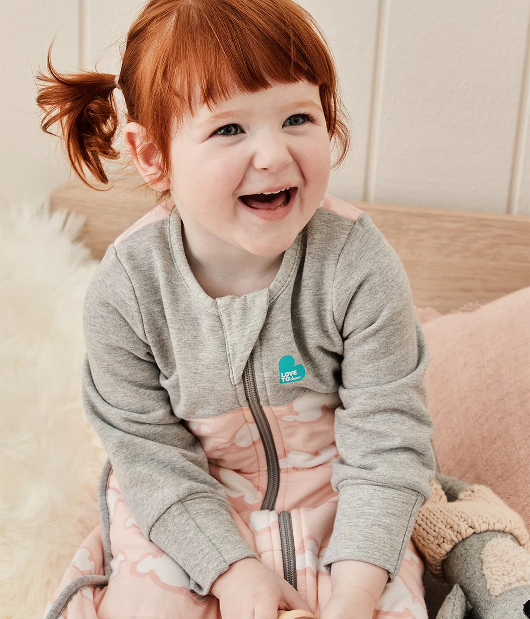Sleep Bag Long Sleeve 2.5 TOG Cotton Pink Daydream - Image 5