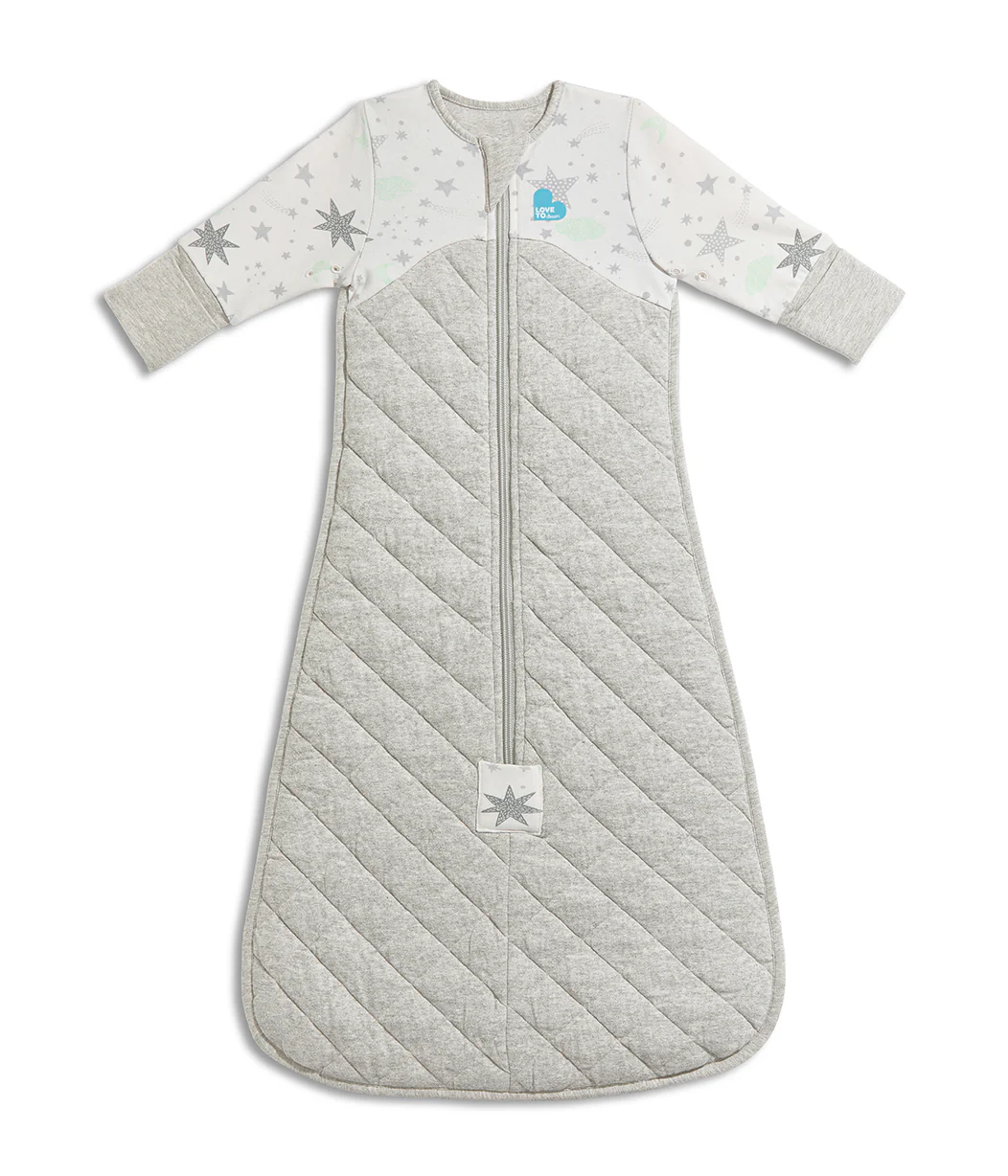 Sleep Bag Long Sleeve 2.5 TOG Cotton White Dreamer - Image 5