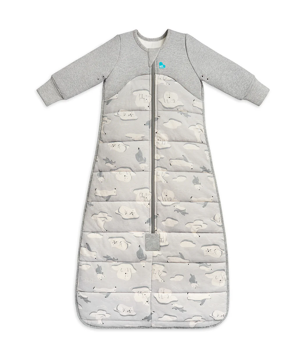 Sleep Bag Long Sleeve 3.5 TOG Cotton Grey South Pole - Image 2
