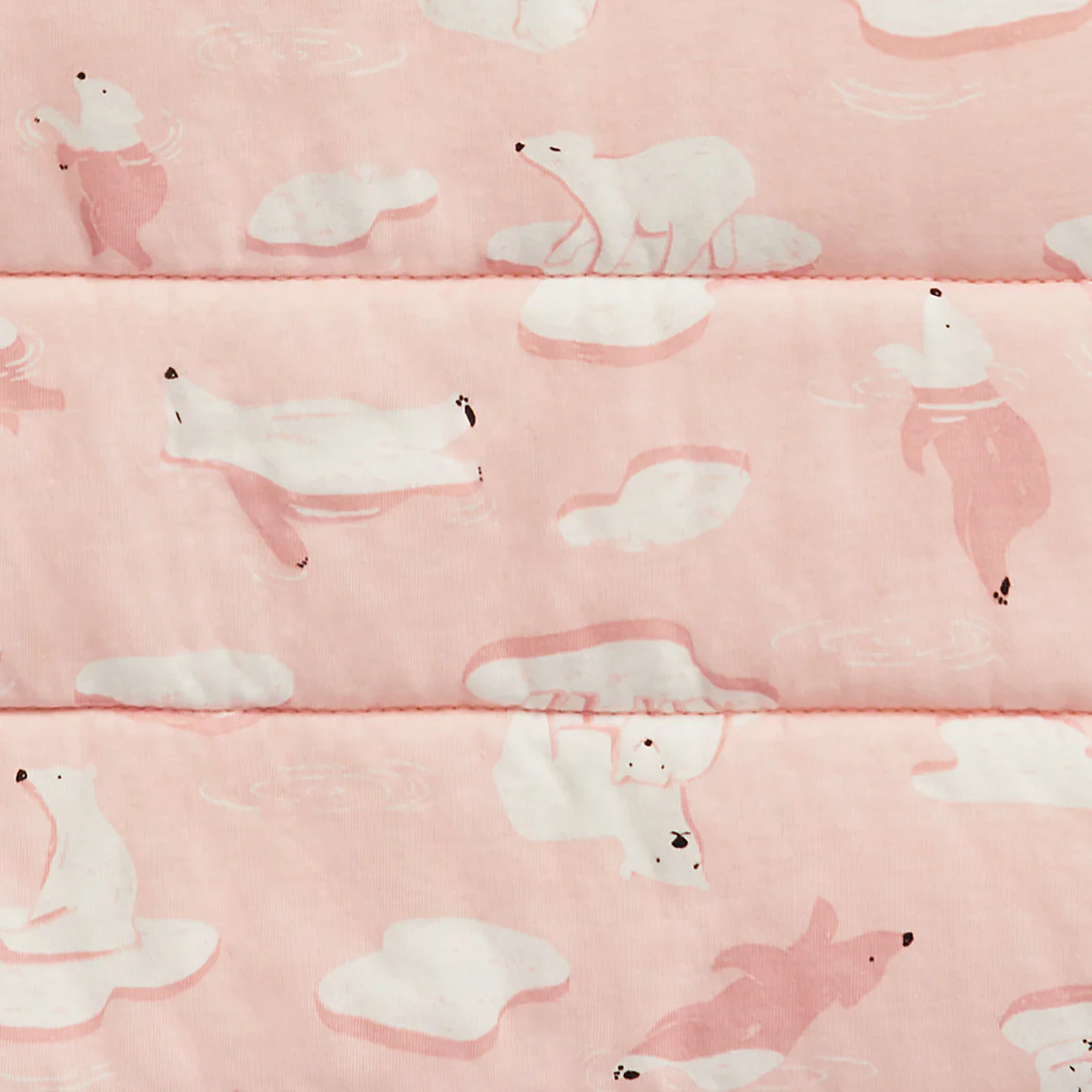 Sleep Bag Long Sleeve 3.5 TOG Cotton Pink South Pole - Image 3