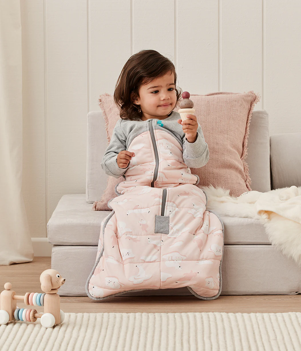 Sleep Bag Long Sleeve 3.5 TOG Cotton Pink South Pole - Image 4