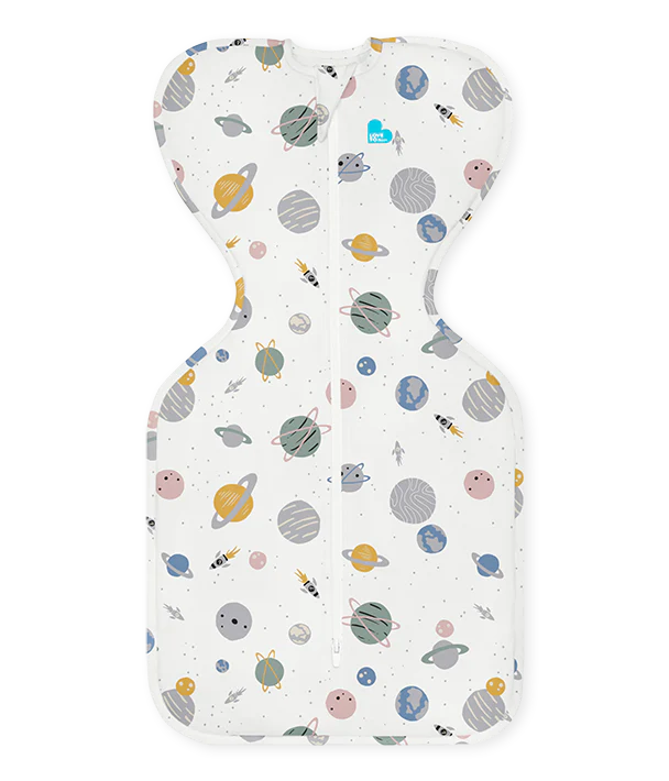Swaddle Up™ 0.2 TOG Cotton White Space - Image 2