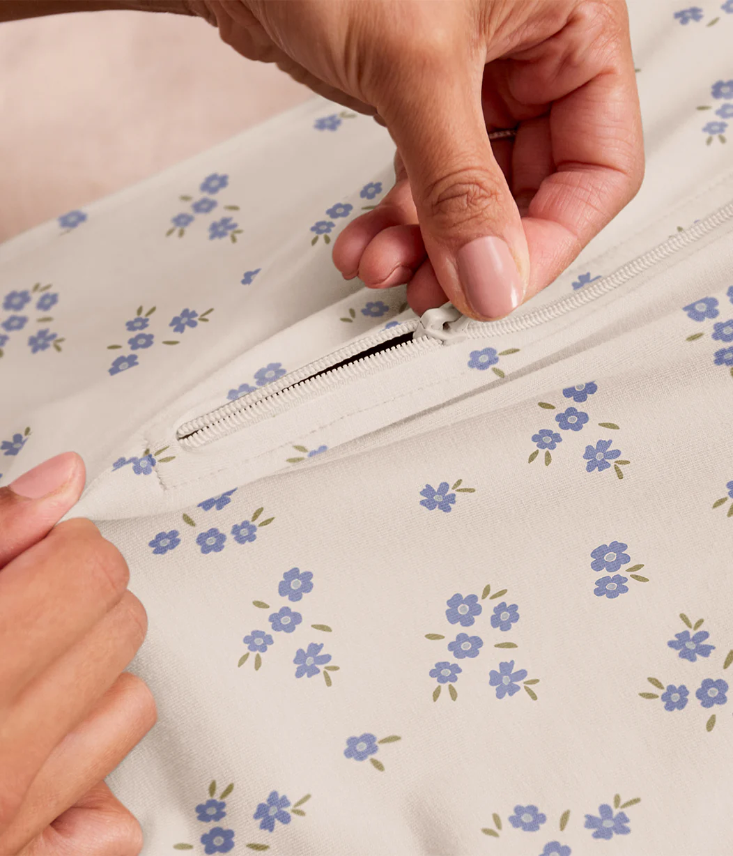 Swaddle Up™ 1.0 TOG Cotton Jacaranda Meadow - Image 5