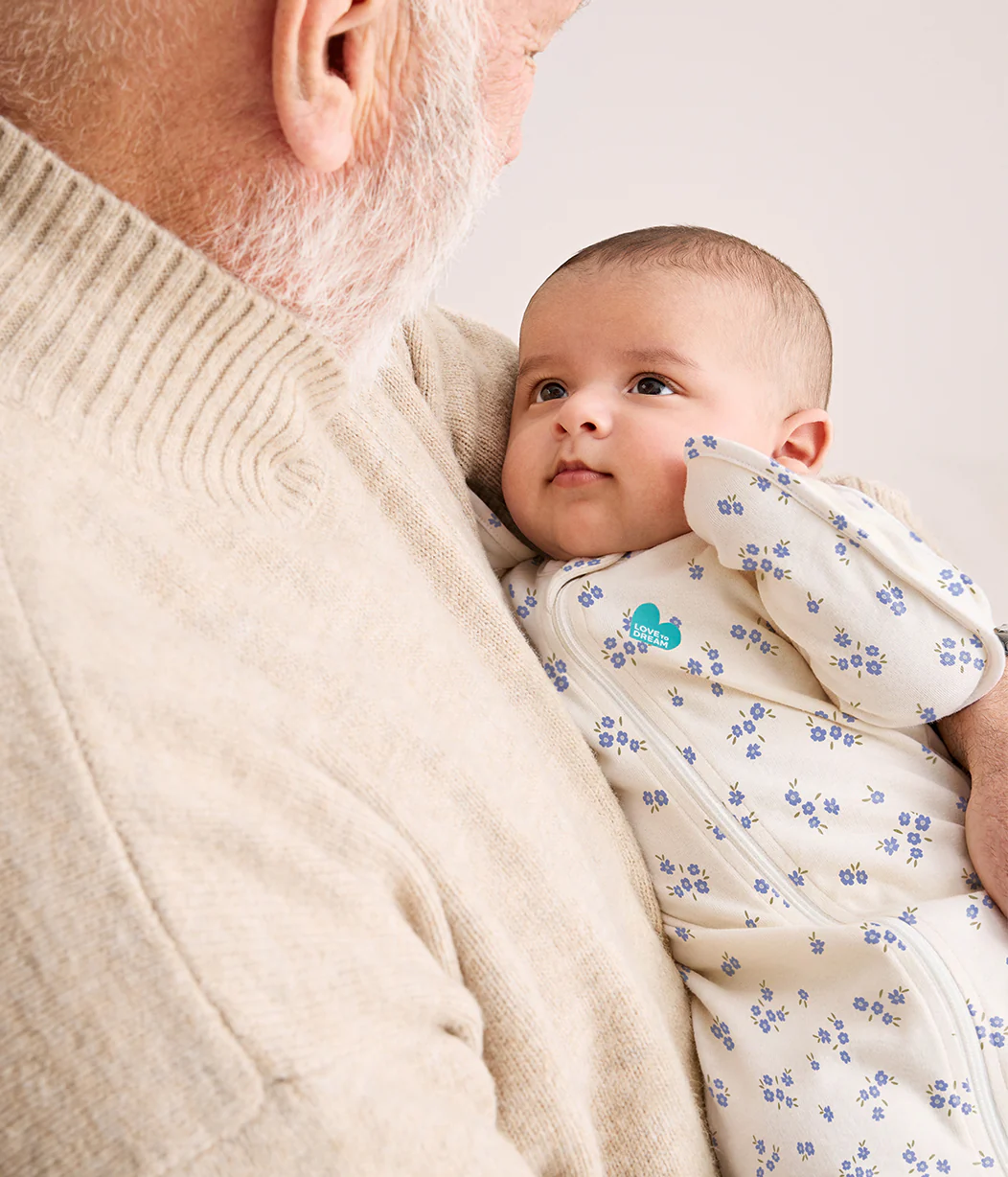 Swaddle Up™ 1.0 TOG Cotton Jacaranda Meadow - Image 7