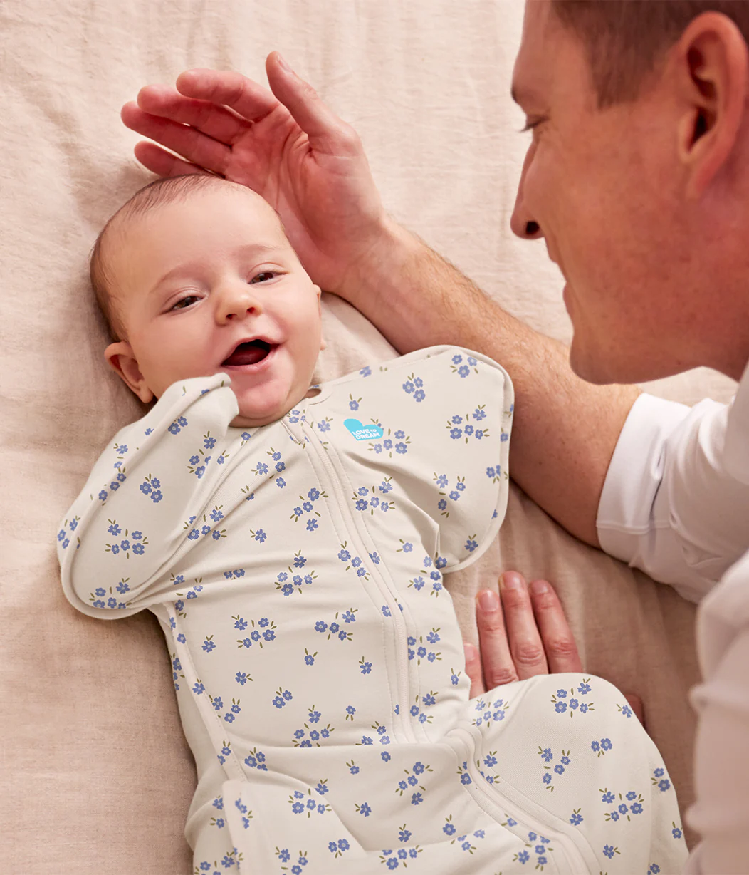 Swaddle Up™ 1.0 TOG Cotton Jacaranda Meadow - Image 8