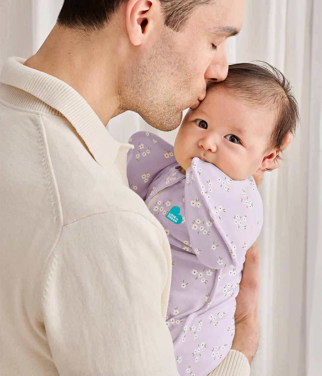 Swaddle Up™ 1.0 TOG Cotton Lilac Meadow - Image 7