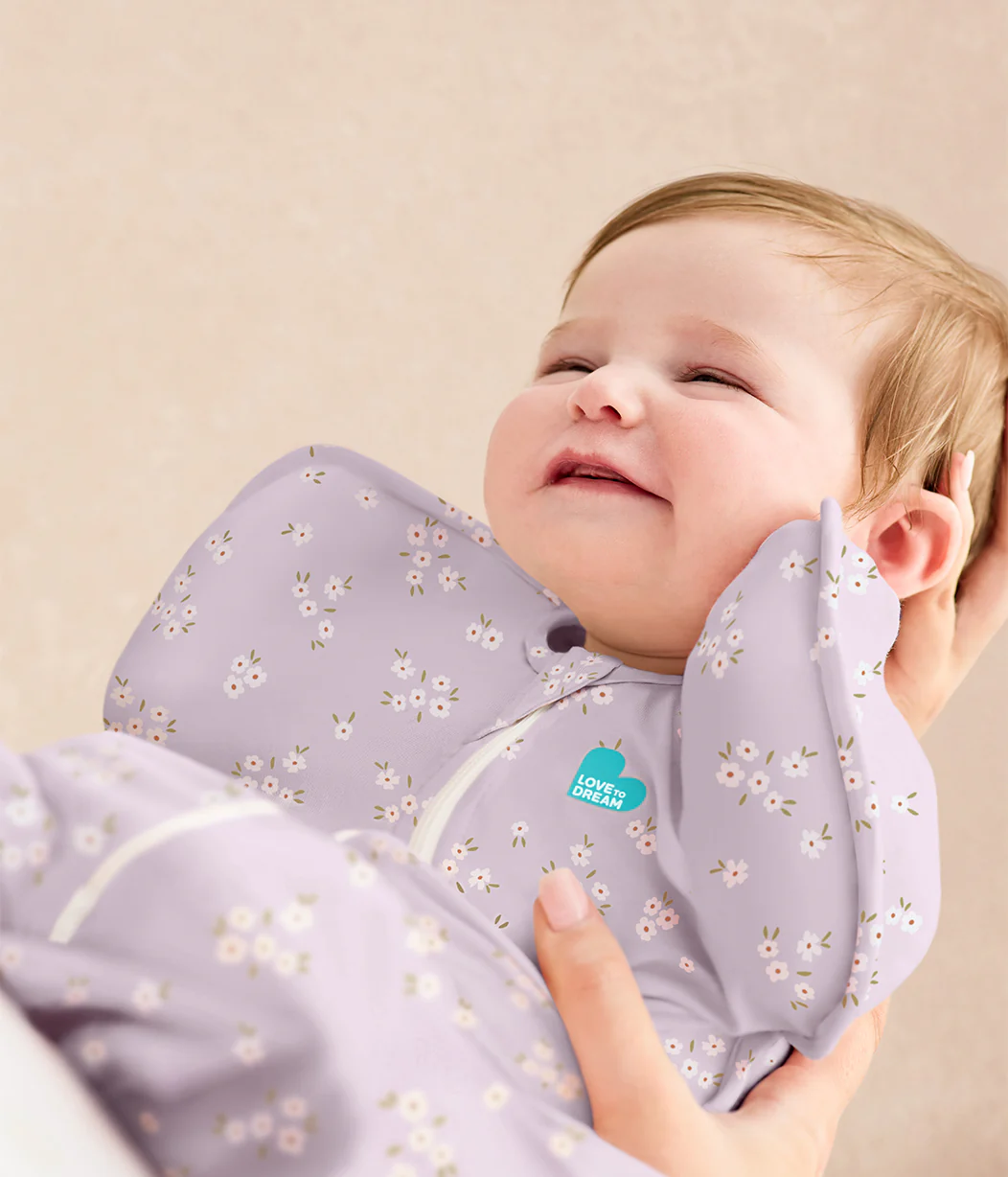 Swaddle Up™ 1.0 TOG Cotton Lilac Meadow - Image 8
