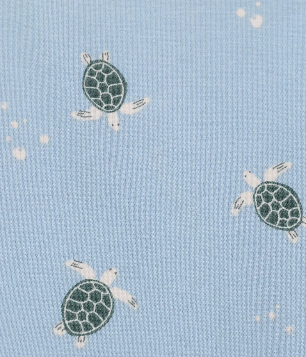 Swaddle Up™ 1.0 TOG Cotton Mist Blue Turtally - Image 4