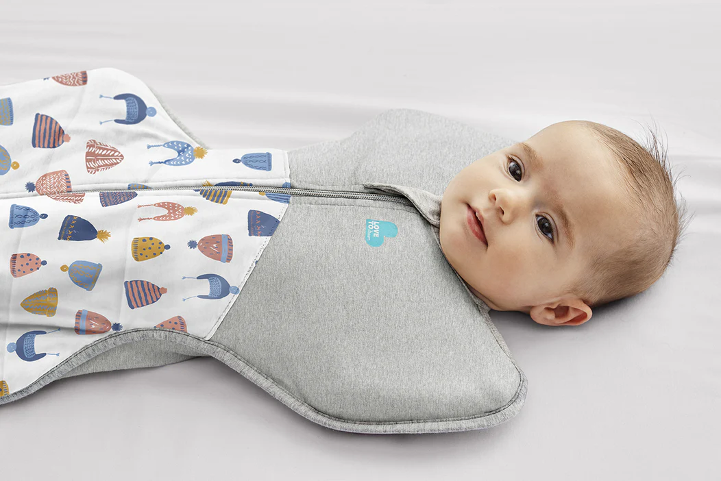 Swaddle Up™ 2.5 TOG Cotton White Happy Hats - Image 5