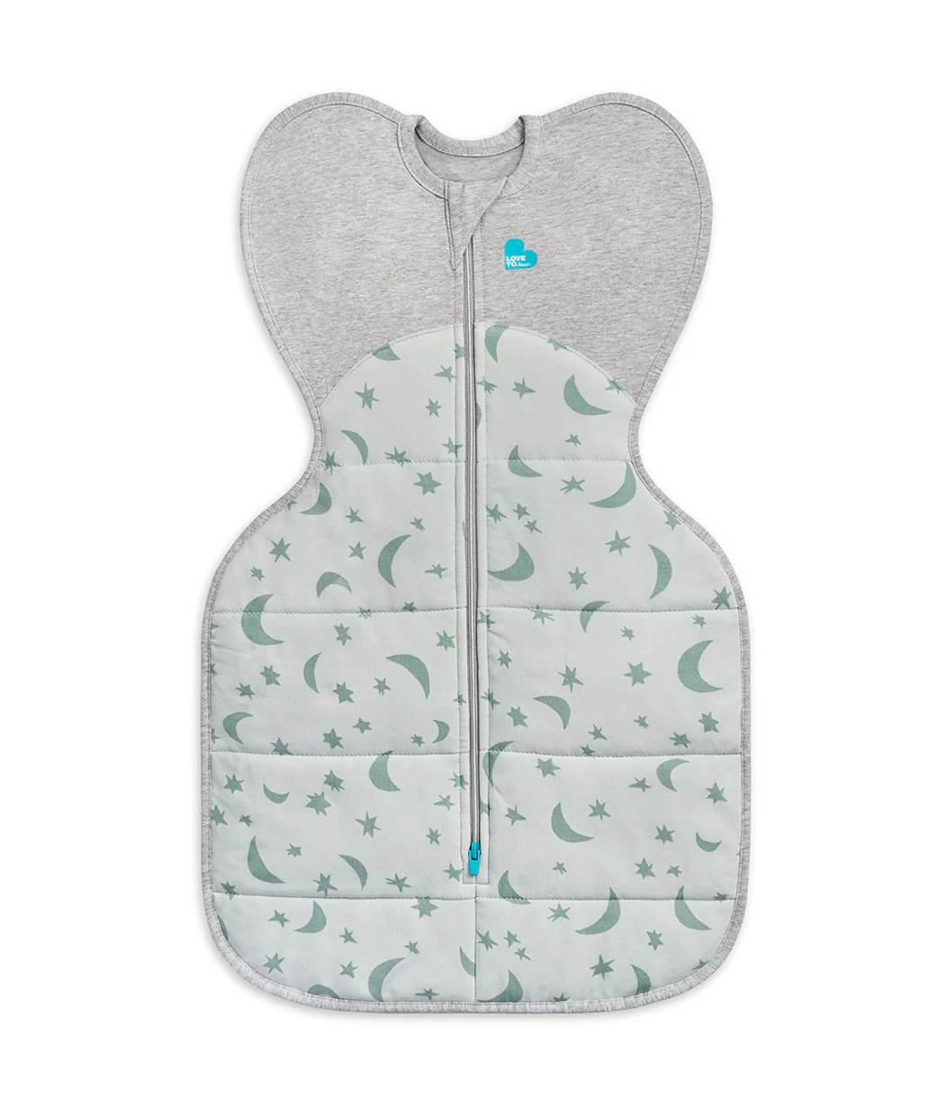 Swaddle Up™ 3.5 TOG Cotton Olive Moonlight - Image 2