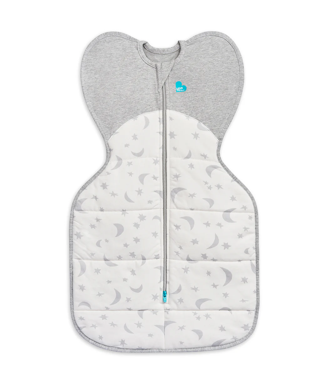 Swaddle Up™ 3.5 TOG Cotton White Moonlight - Image 2