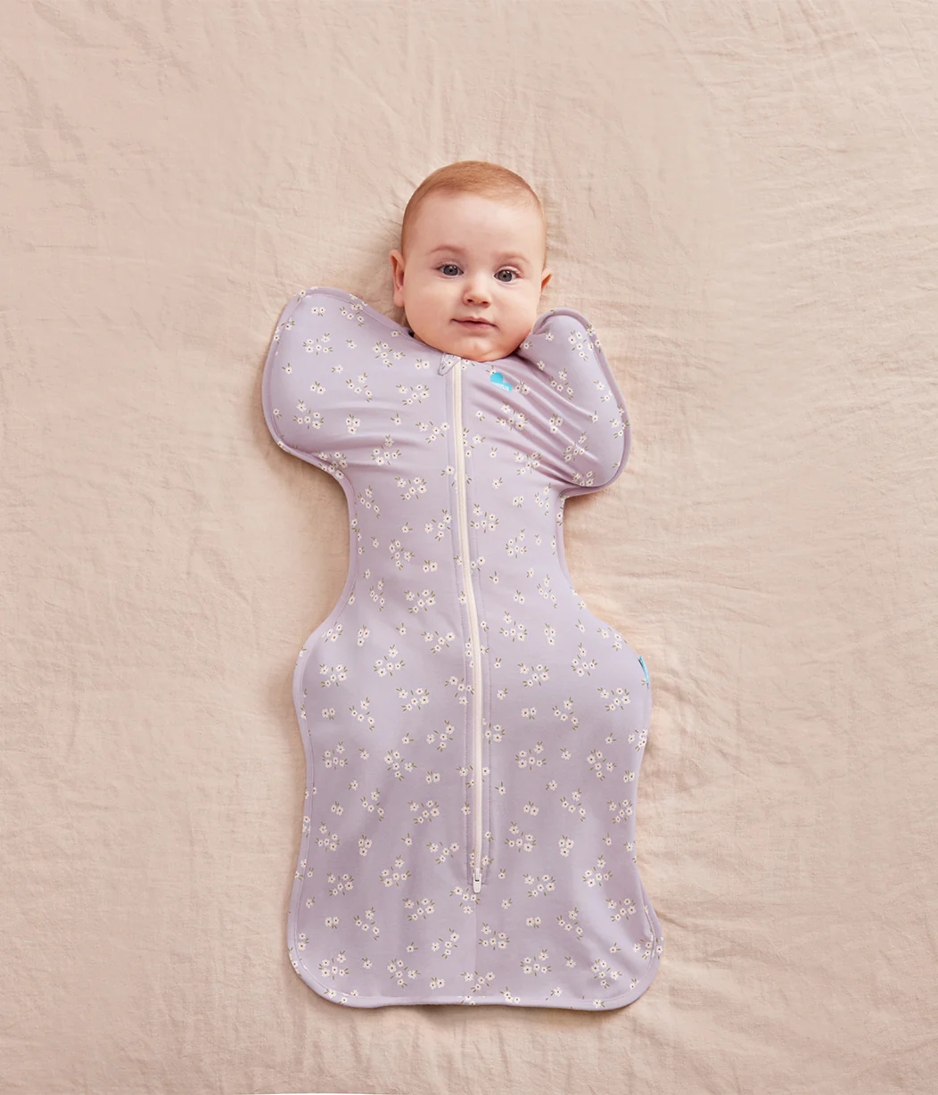 Swaddle Up Starter Bundle | 1.0 TOG | Lilac Meadow | Jacaranda Meadow 2 - Image 2