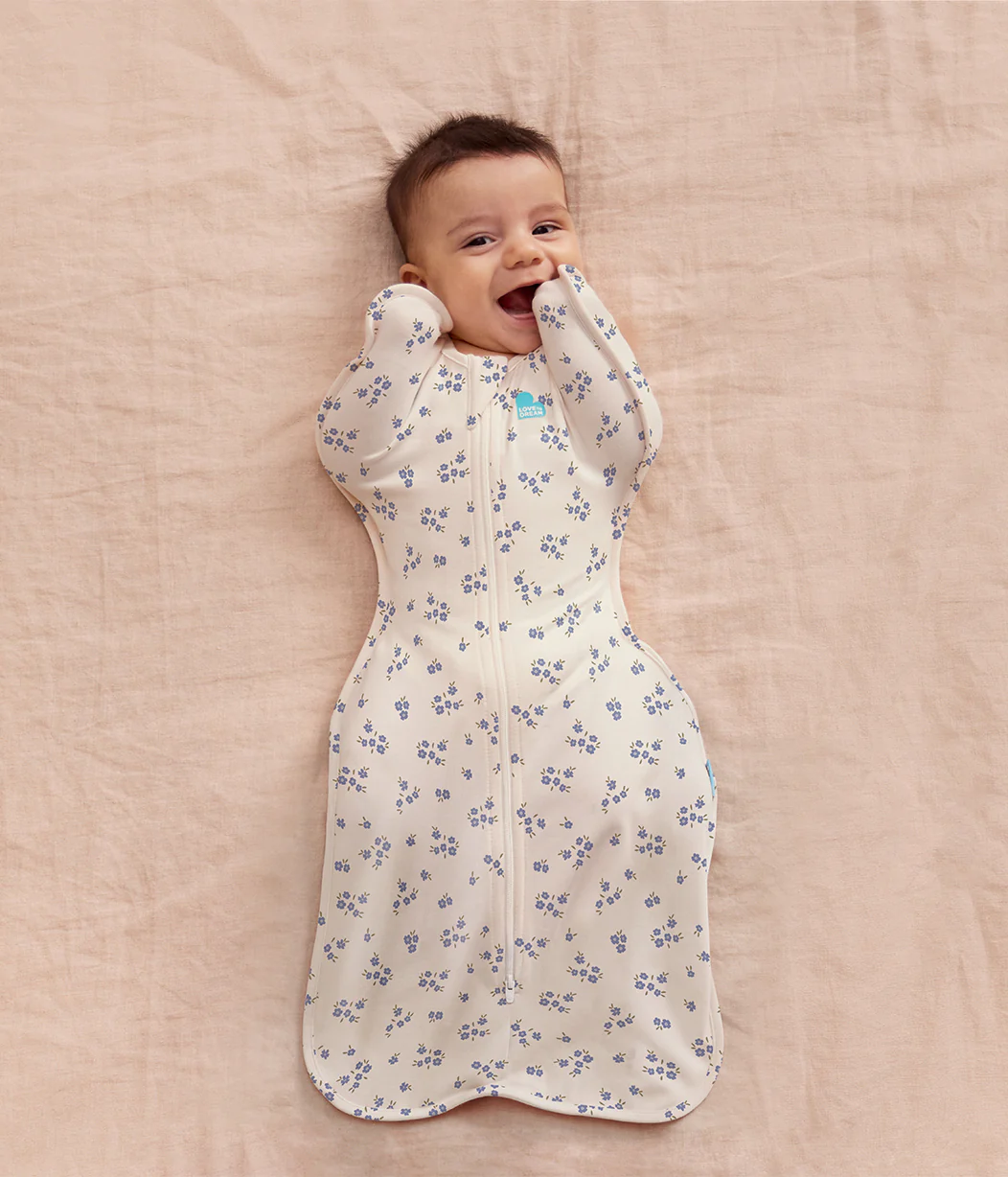 Swaddle Up Starter Bundle | 1.0 TOG | Lilac Meadow | Jacaranda Meadow 2 - Image 5