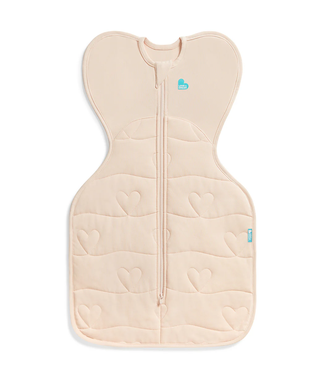 Swaddle Up Starter Bundle | 3.5 TOG | Navy Star | Blush Heart - Image 5