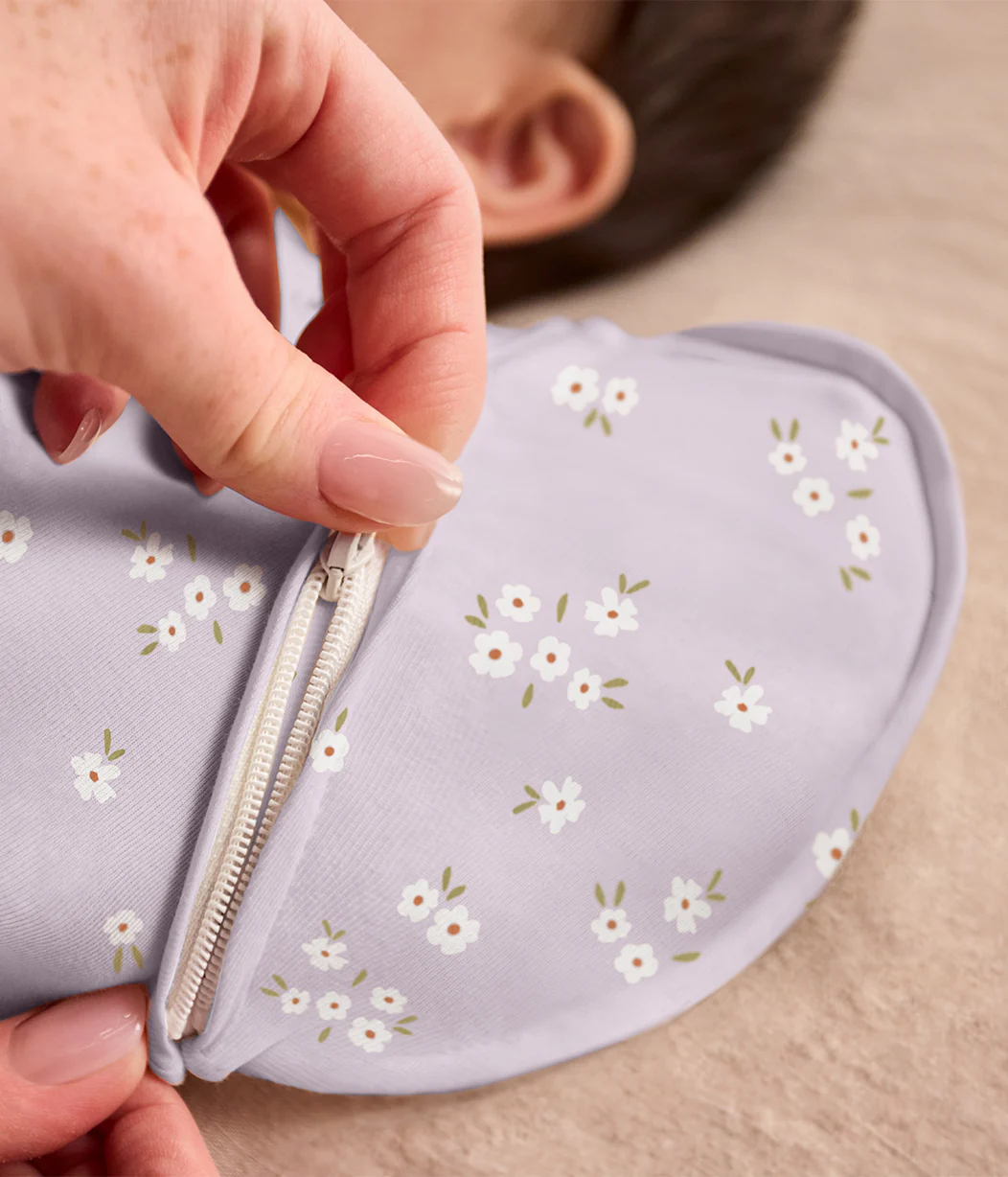 Swaddle Up™ Transition Bag 1.0 TOG Cotton Lilac Meadow - Image 5