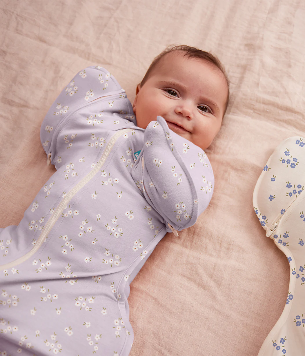Swaddle Up™ Transition Bag 1.0 TOG Cotton Lilac Meadow - Image 9