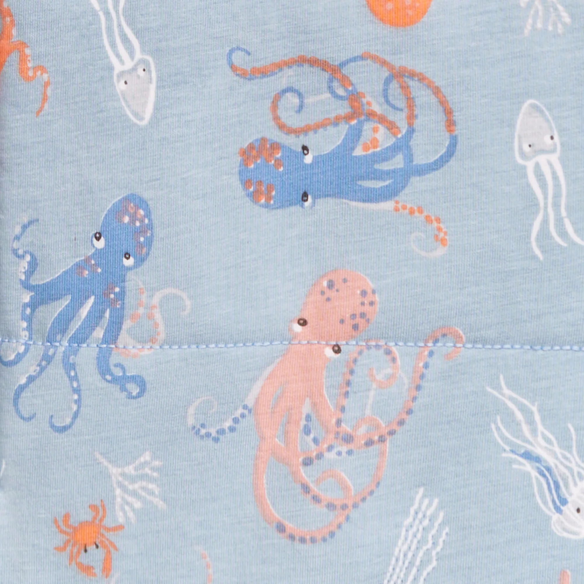 Swaddle Up™ Transition Bag 2.5 TOG Cotton Chambray Blue Kraken - Image 3
