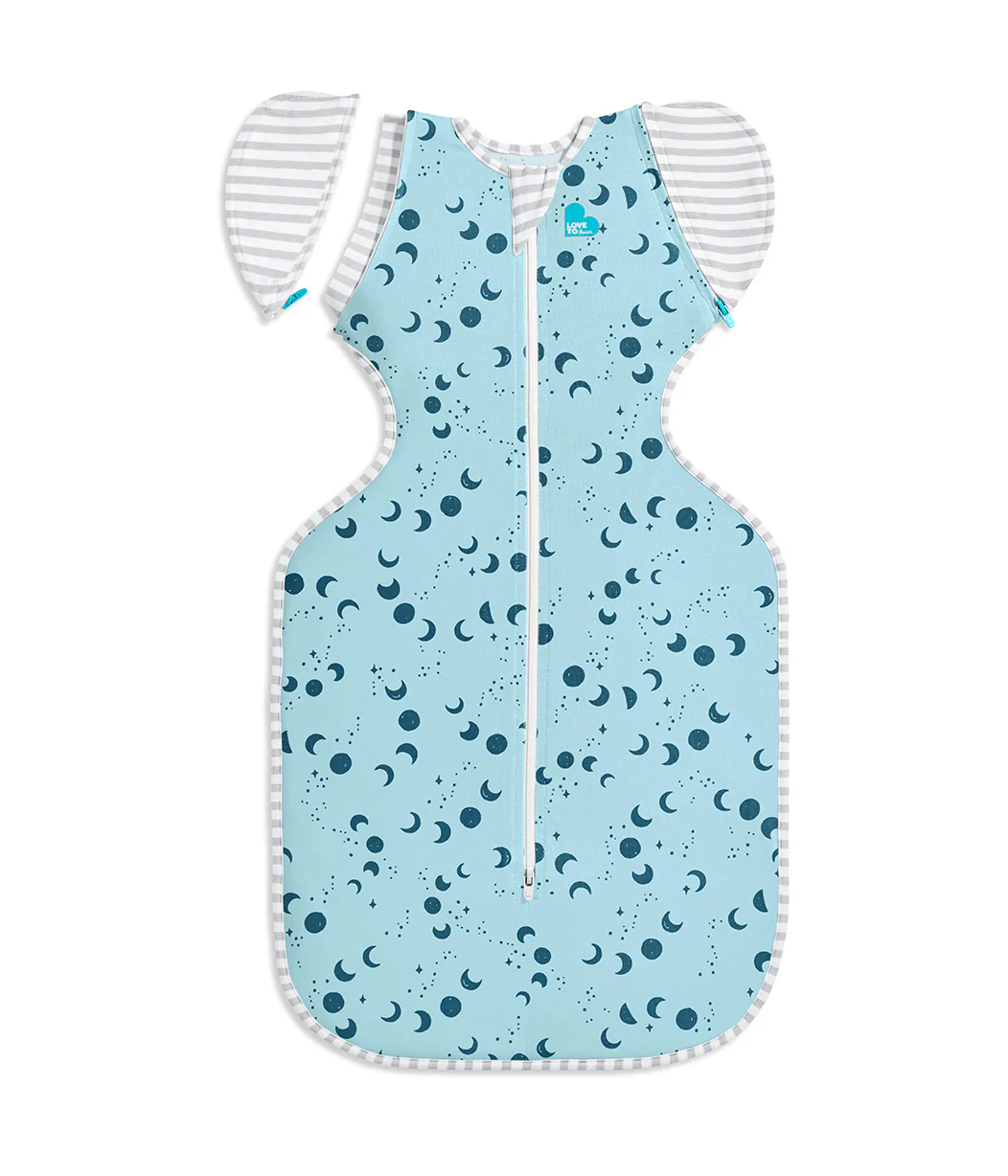 Swaddle Up™ Transition Bag 0.2 TOG Viscose from Bamboo Blue Moonscape - Image 2