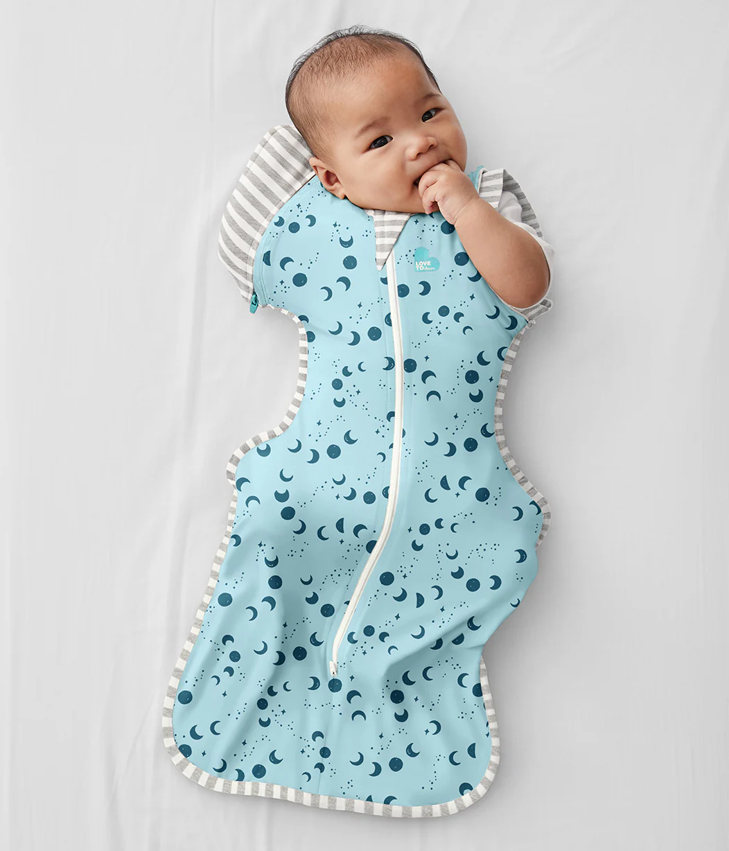 Swaddle Up™ Transition Bag 0.2 TOG Viscose from Bamboo Blue Moonscape - Image 5