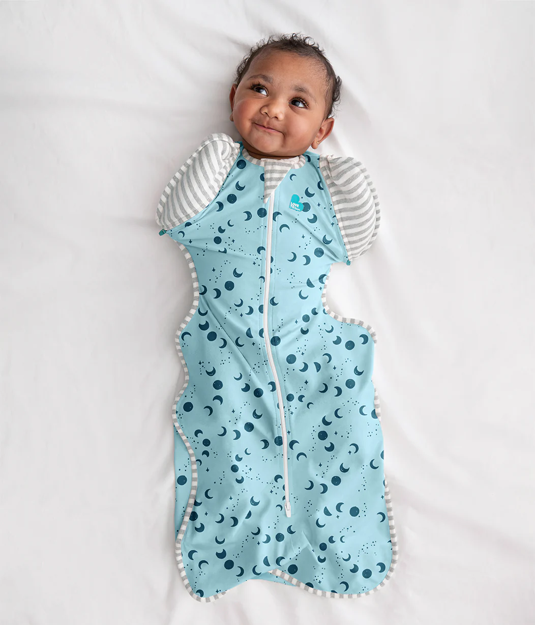 Swaddle Up™ Transition Bag 0.2 TOG Viscose from Bamboo Blue Moonscape - Image 7